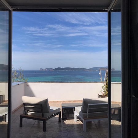 Giosuero Beach Alghero Bagian luar foto