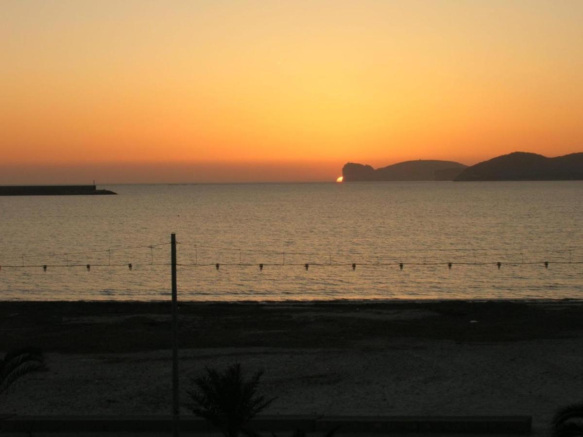 Giosuero Beach Alghero Bagian luar foto